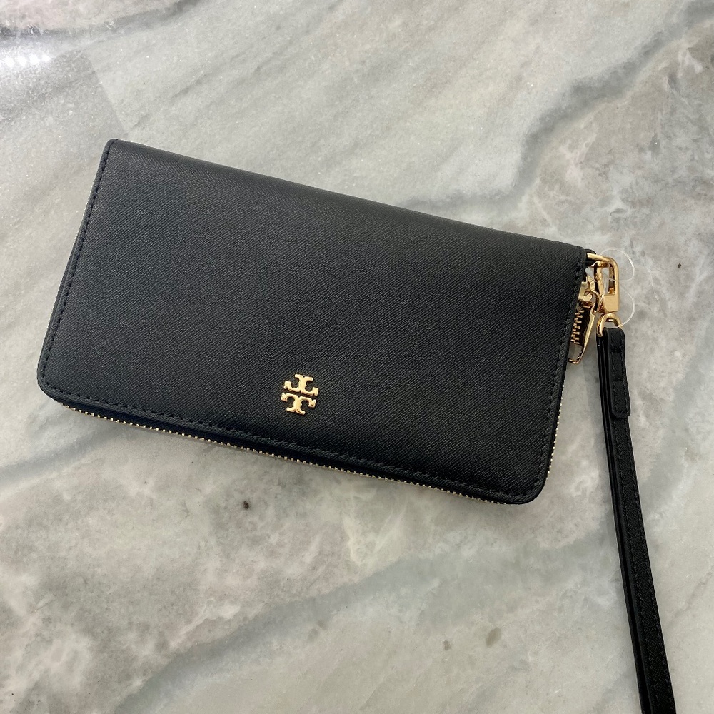 Tory Burch Black Wallet